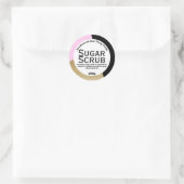 Étiquette d'écouvillonnage de sucre personnalisabl (Sac)