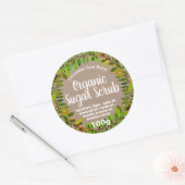 Étiquette d'écouvillonnage de sucre personnalisabl (Enveloppe)