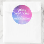 Étiquette d'écouvillonnage de sucre personnalisabl (Sac)