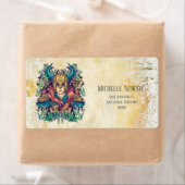 Étiquette Déesse guerrière Maman ID500 (En situation)