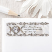 Étiquette Déesse Triple Moon Moonstone (En situation)