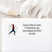 Étiquette Défilement Ax (En situation)