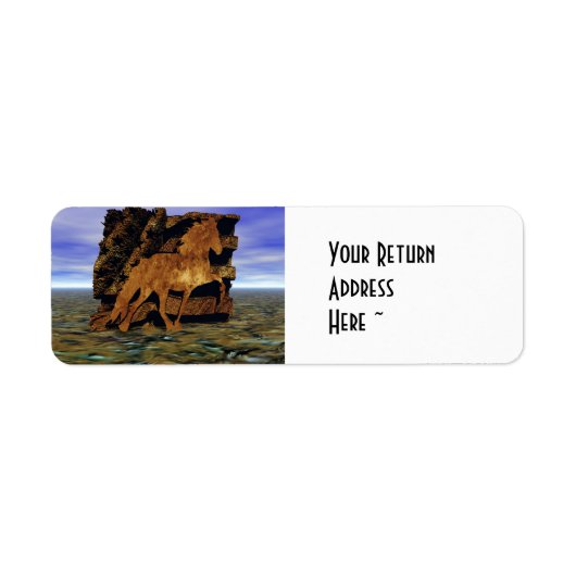 Étiquette Définir en pierre (Devant)