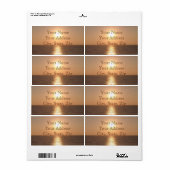 Étiquette Définition de Sun (Feuille entière)