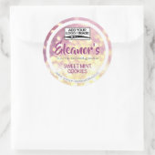 Étiquette d'emballage de produits Lilac Lavender L (Sac)