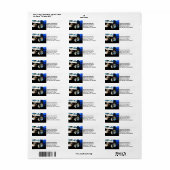 Étiquette Démo Derby Car (Feuille entière)