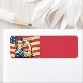 Étiquette Démocratie / Protéger it Retourner Adresse Label (En situation)