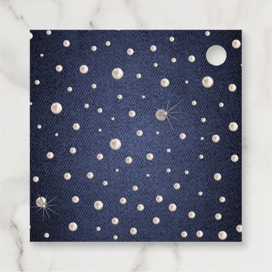 Étiquette Denim et Pearls Favoriser (Dos)