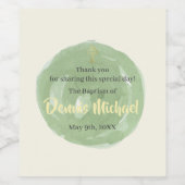 Étiquette Dennis Wine Bottle (Étiquettes simples)