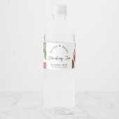 Étiquette d'enveloppement de confiture de fraise d (Devant)