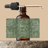 Étiquette d'enveloppement de gouttelettes Neutral