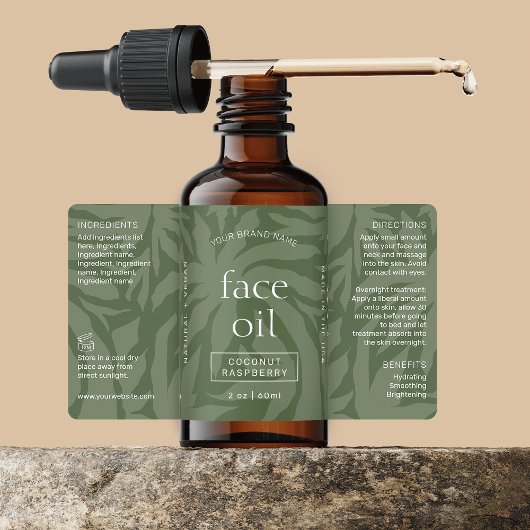 Étiquette d'enveloppement de gouttelettes Neutral