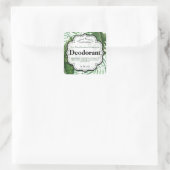 Étiquette déodorant tropical (Sac)