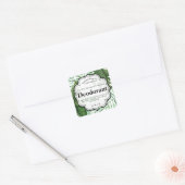 Étiquette déodorant tropical (Enveloppe)