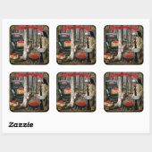 Étiquette d'érable (Feuille)