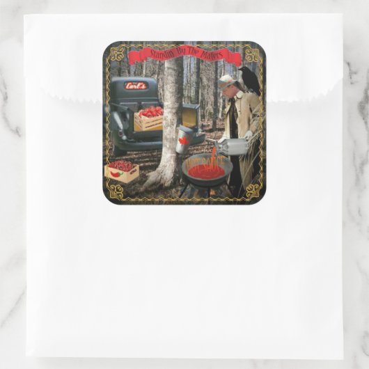 Étiquette d'érable (Sac)