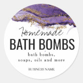 étiquette des bombes artisanales (Devant)