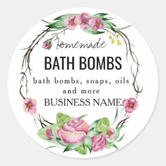 étiquette des bombes artisanales (Devant)