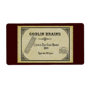 Étiquette des cerveaux de Goblin
