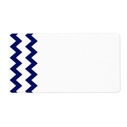 Étiquette des Chevrons blancs de la Marine (Devant)