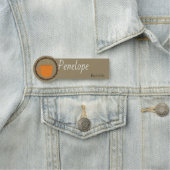 Étiquette des employés de tasse de café (En situation)