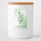 Étiquette des Herbes du Tarragon (Devant)