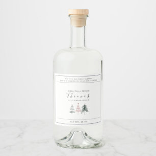 Étiquette des voleurs de Noël