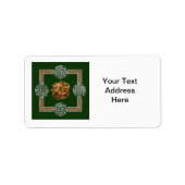 Étiquette Design Cheval Celtique (Devant)