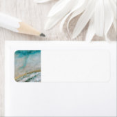 Étiquette Design d'encre Dreamy Blue Ocean inspiré (En situation)