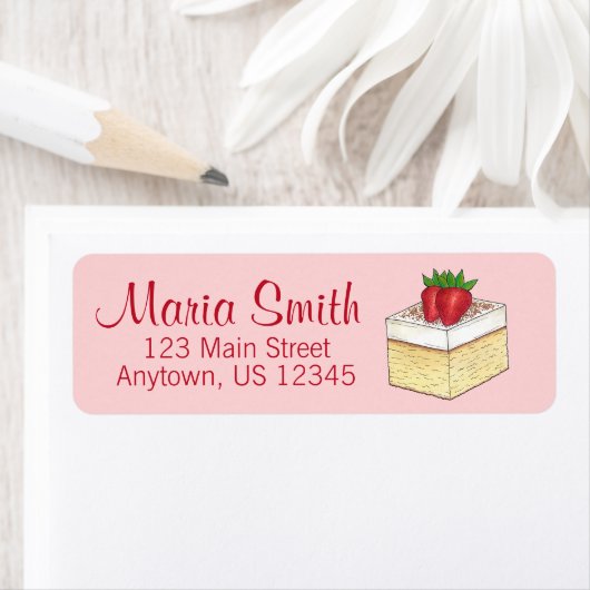 Étiquette Dessert de cuisson au gâteau Pastel de Tres (En situation)