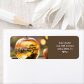 Étiquette Dessin de karaté Abstrait Imaginaire (En situation)