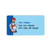 Étiquette Dessin de Tsolias (Devant)