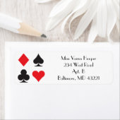 Étiquette Destiny Las Vegas Faire-part de mariage (En situation)