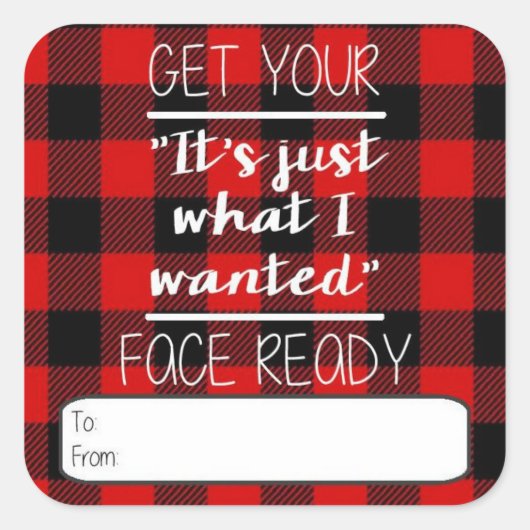 Étiquette d'étiquette cadeau d'honneur (Devant)