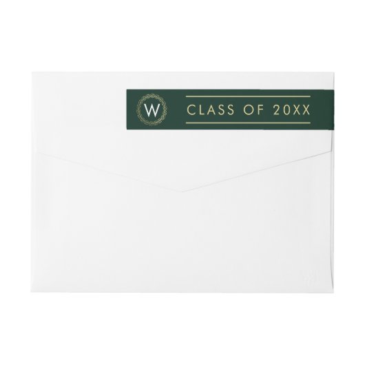 Étiquette d'études de de diplômes de COULEUR ÉDIT (Dos)