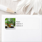 Étiquette Deux Bains Scolaires (En situation)