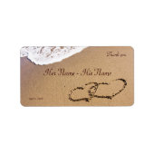 Étiquette Deux Hearts (Devant)