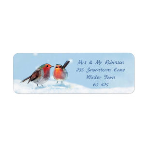 Étiquette Deux merles, neige
