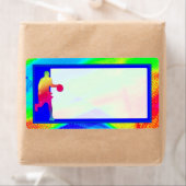 Étiquette d'expédition Basketball Lights (En situation)