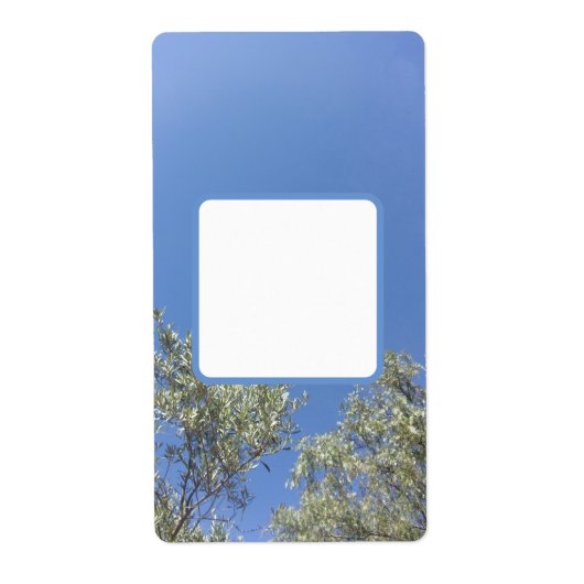 Étiquette d'expédition cool éco design (Devant)