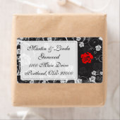 Étiquette d'expédition de crépuscule (lumière) (En situation)