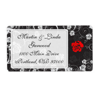 Étiquette d'expédition de crépuscule (lumière)