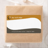 Étiquette d'expédition des courbes techniques (En situation)