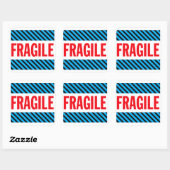 Étiquette d'expédition fragile (Feuille)