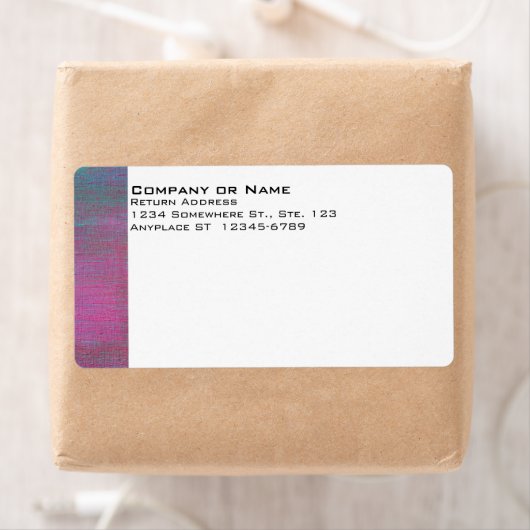 Étiquette d'expédition peint (En situation)