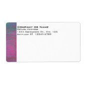 Étiquette d'expédition peint (Devant)