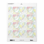 Étiquette d'expédition personnalisé (Ajoutez simpl (Feuille entière)