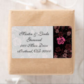 Étiquette d'expédition Romance de crépuscule v2 (En situation)