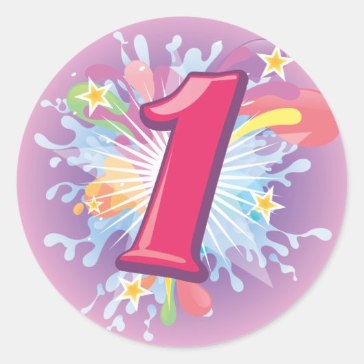 Étiquette d'explosion Fun 1 (Devant)