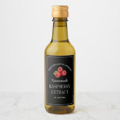 Étiquette d'extraction de framboise (Devant)